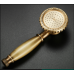 Ahgnhjh Antique Gold Hand-Held Shower - Luxurious Handheld Showerhead with Vintage Design and Adjustable Spray Patterns