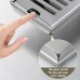 Ahgnhjh Rectangular Stainless Steel Floor Drain - Brushed Finish Anti-Clog Drain with High-Flow Design for Bathrooms and Kitchens