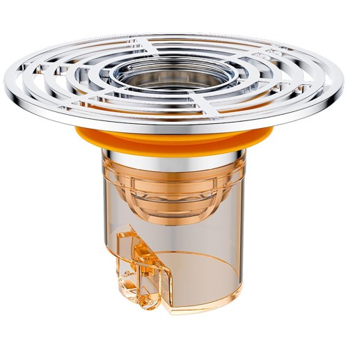 Ahgnhjh Magnetic Self-Closing Floor Drain - Advanced Odor-Proof Stainless Steel Drain with Quick Flow and Easy Maintenance